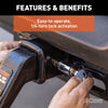 CURT 23025 Trailer Hitch Lock