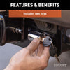 CURT 23025 Trailer Hitch Lock