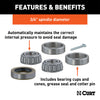 CURT 23209 Wheel Bearing Kit