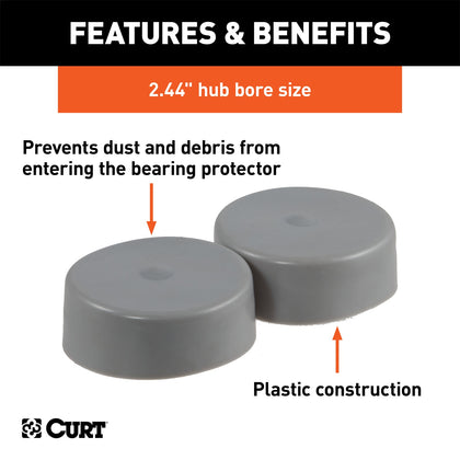 CURT 23244 Bearing Protectors