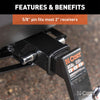 CURT 23510 Right Angle Hitch Pin Lock