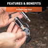 CURT 23515 Dogbone Hitch Pin Lock