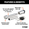 CURT 23517 Dogbone Hitch Pin Lock