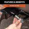 CURT 23517 Dogbone Hitch Pin Lock