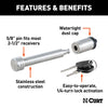CURT 23519 Dogbone Hitch Pin Lock