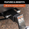 CURT 23519 Dogbone Hitch Pin Lock