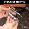 CURT 23519 Dogbone Hitch Pin Lock