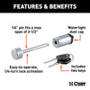 CURT 23522 Coupler Lock
