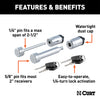 CURT 23527 Dogbone Hitch Pin Lock