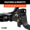 CURT 23556 Hitch And Coupler Locks