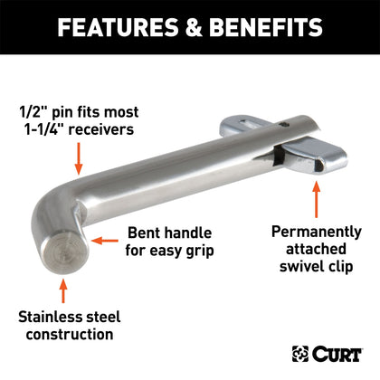 CURT 23581 Receiver Pins
