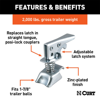 CURT 25094 Class I Coupler Repair Kit