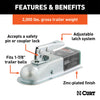 CURT 25128 Posi-Lock Coupler
