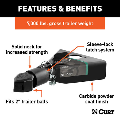 CURT 25217 A-Frame Coupler