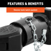 CURT 25319 Adjustable Sleeve-Lock Channel Coupler