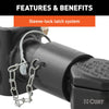 CURT 25329 Adjustable Sleeve-Lock Channel Coupler
