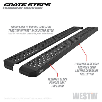 Westin 27-74705 Grate Steps Running Boards