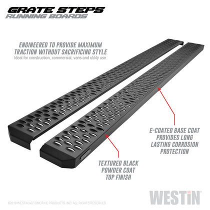 Westin 27-74765 Grate Steps Running Boards