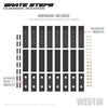 Westin 27-74765 Grate Steps Running Boards