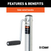 CURT 28100 Marine Tongue Jack