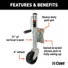 CURT 28113 Marine Tongue Jack