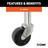 CURT 28113 Marine Tongue Jack