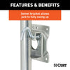CURT 28155 Marine Tongue Jack