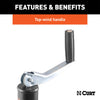 CURT 28202 A-Frame Tongue Jack