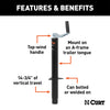 CURT 28203 A-Frame Tongue Jack