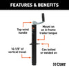 CURT 28250 A-Frame Tongue Jack