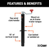 CURT 28255 A-Frame Tongue Jack