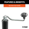 CURT 28304 Bracket Mount Swivel Jack