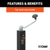 CURT 28570 Direct Weld Square Jack