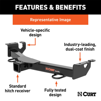 CURT 31008 2 in Receiver Hitch