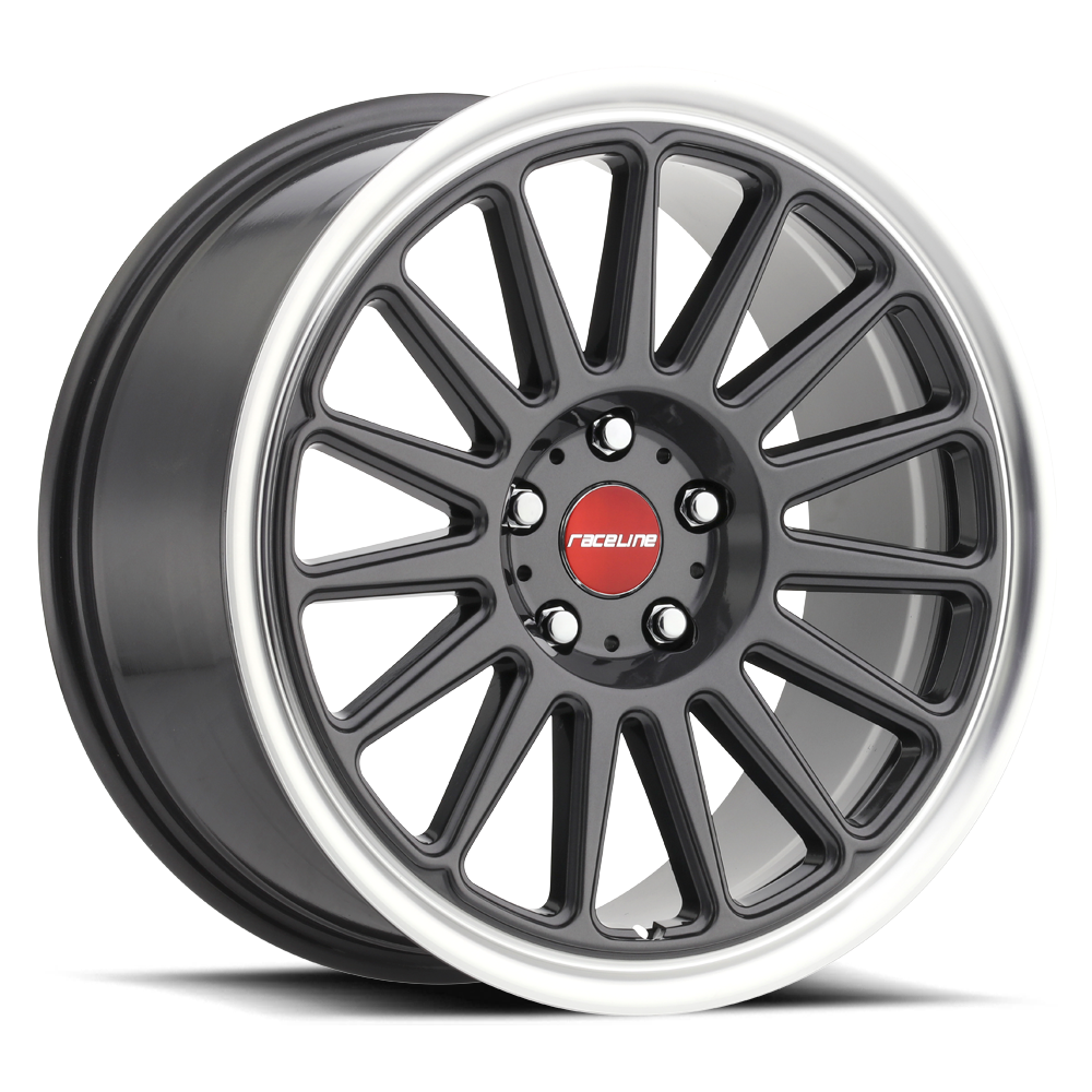 Raceline Wheels 315G Grip Gunmetal 17X9 5X114.3 +40mm