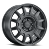 Raceline Wheels 401B Aero Satin Black 17X8 5X108 +40mm
