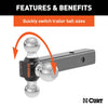 CURT 45001 Multi-Ball Ball Mount