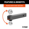 CURT 45002 Multi-Ball Ball Mount