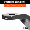 CURT 45003 Vertical Receiver Ball Mount
