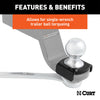 CURT 45007 Ball Mount Tongue Sleeve