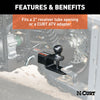 CURT 45009 3 In 1 ATV Ball Mount