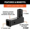 CURT 45013 Receiver Adapter