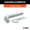 CURT 45037 Class III Loaded Ball Mount