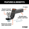 CURT 45042 Class III Loaded Ball Mount