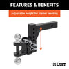 CURT 45049 Adjustable Multi-Purpose Mount And Shank