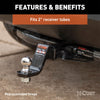 CURT 45055 Class III Loaded Ball Mount