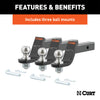 CURT 45057 Class III Loaded Ball Mount