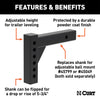 CURT 45059 Replacement Shank