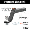 CURT 45064 Class III Loaded Ball Mount