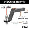 CURT 45065 Class III Loaded Ball Mount